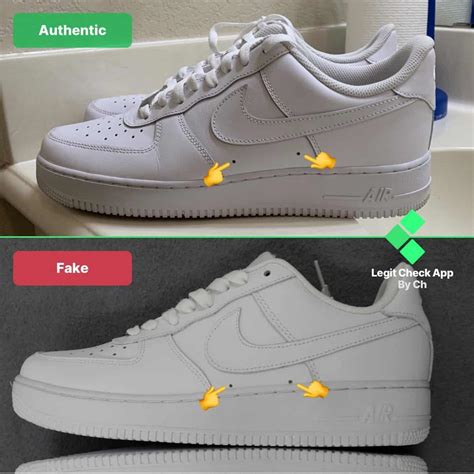 tenis nike air force 1 originales vs fake|nike air force 1 counterfeit.